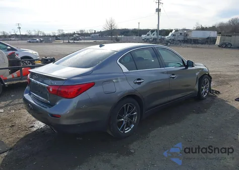 2015 Infiniti Q50 из США, поврежденный, VIN JN1BV7AR0FM420202